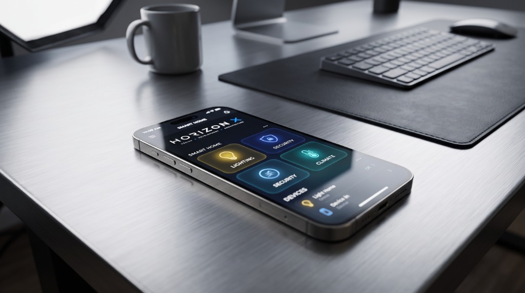 App Development — Smart Home Ecosystem & IoT Device Management Interface